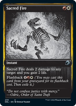 Sacred Fire [Innistrad: Double Feature] [Foil]