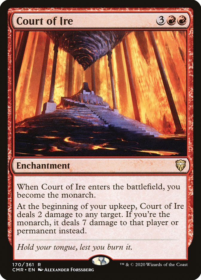 Court of Ire [Commander Legends] [Foil]