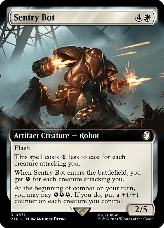 Sentry Bot (Extended Art) [Fallout] [Foil]