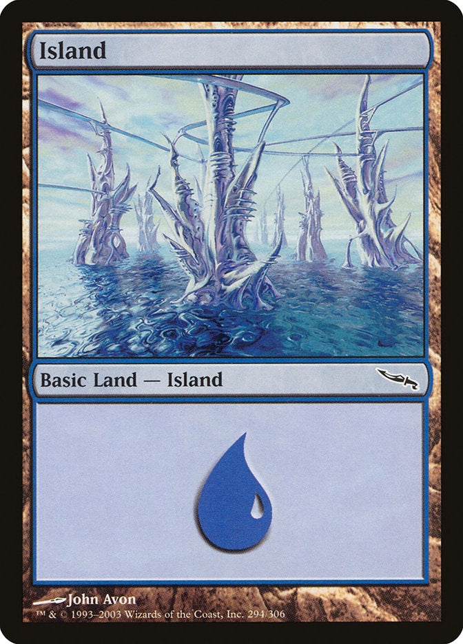 Island (294) [Mirrodin] [Foil]