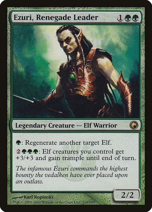 Ezuri, Renegade Leader [Scars of Mirrodin] [Foil]