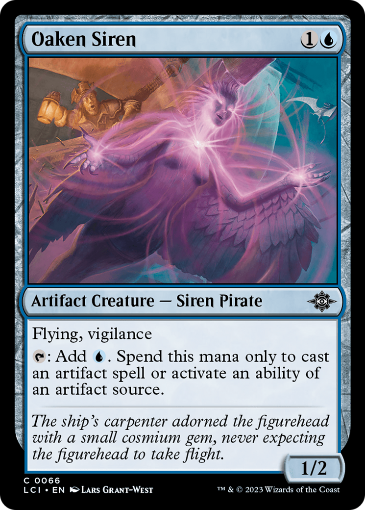 Oaken Siren [The Lost Caverns of Ixalan] [Foil]