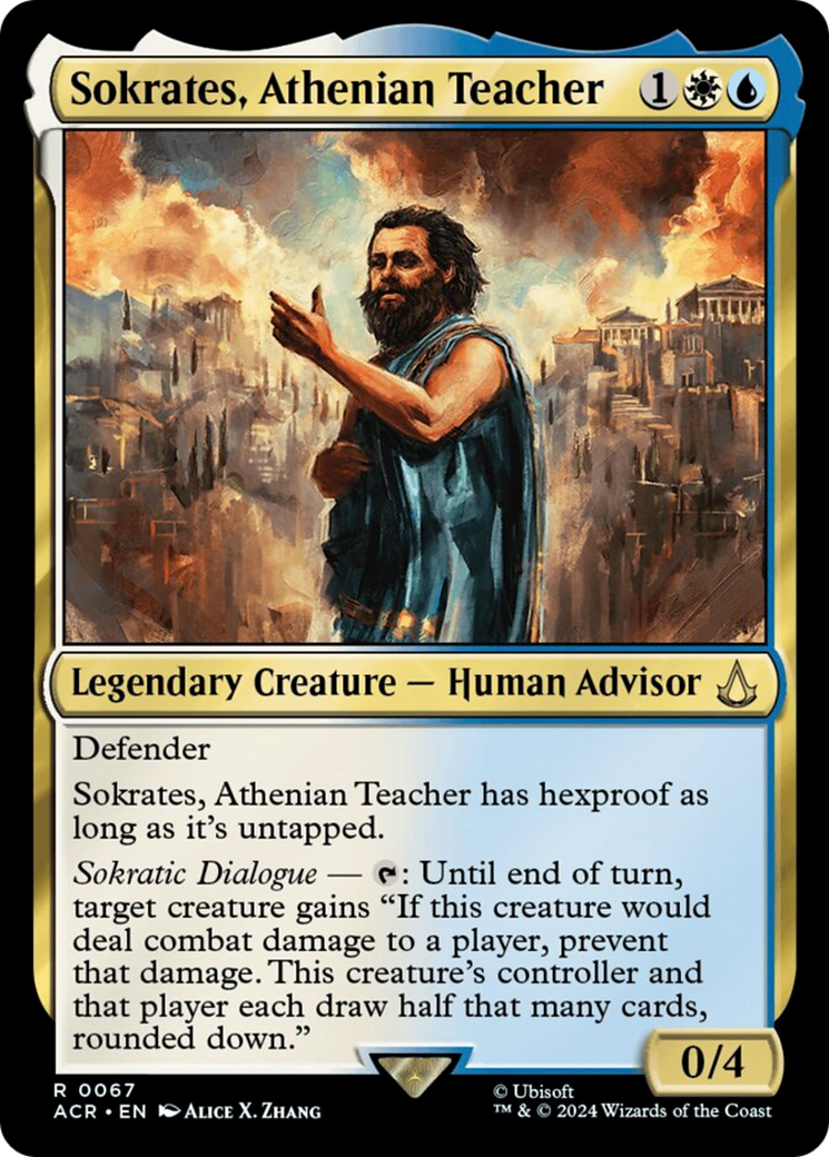 Sokrates, Athenian Teacher [Assassin's Creed] [Foil]