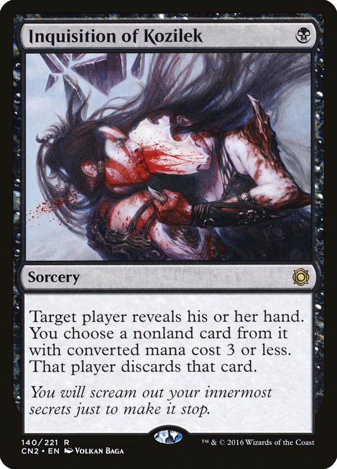 Inquisition of Kozilek [Conspiracy: Take the Crown] [Foil]