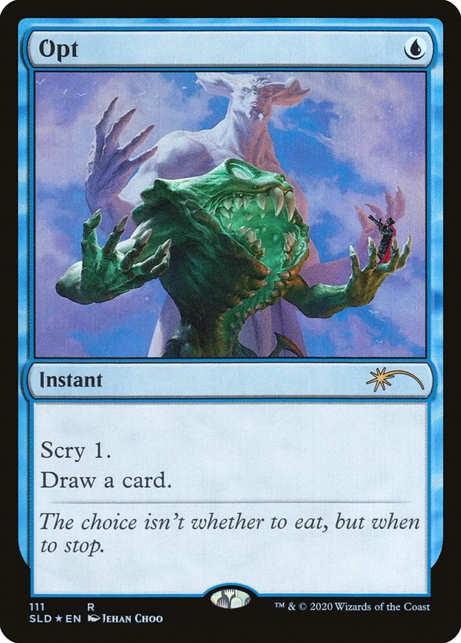Opt [Secret Lair Drop Series] [Foil]