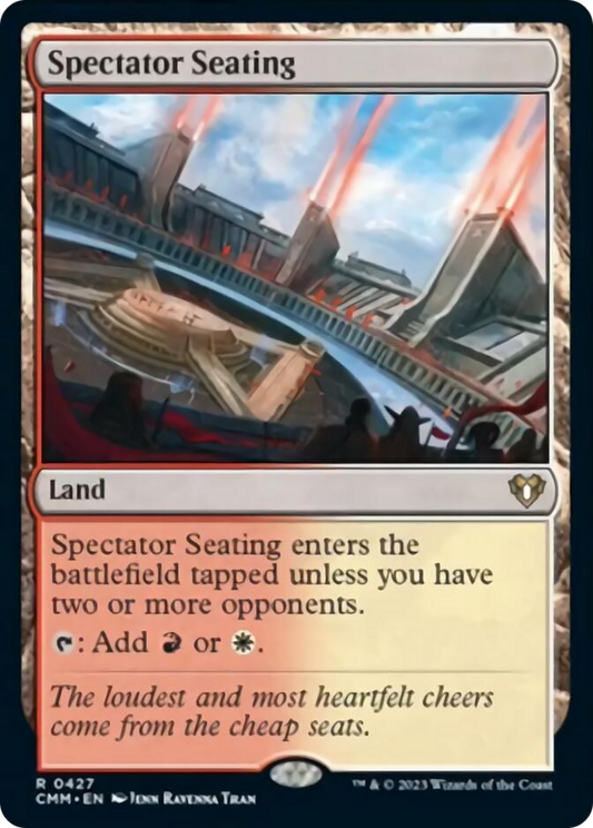 Spectator Seating [Commander Masters] [Foil]