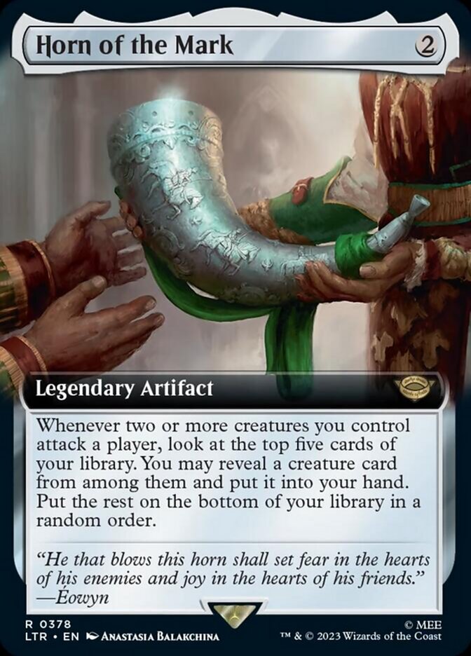 Horn of the Mark (Extended Art) [The Lord of the Rings: Tales of Middle-Earth] [Foil]