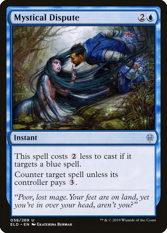 Mystical Dispute [Throne of Eldraine] [Foil]