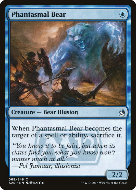 Phantasmal Bear [Masters 25] [Foil]