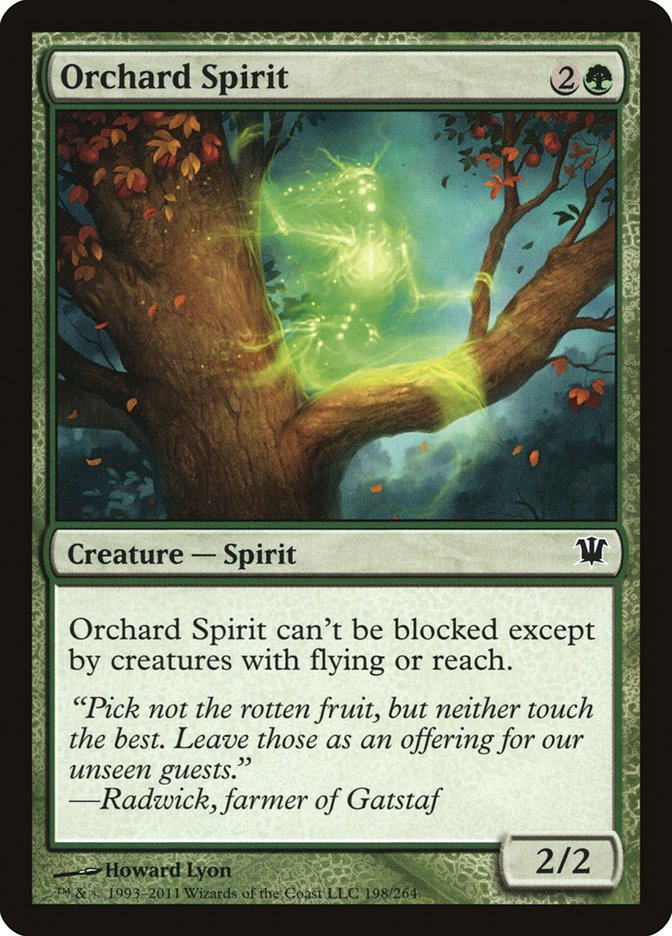 Orchard Spirit [Innistrad] [Foil]