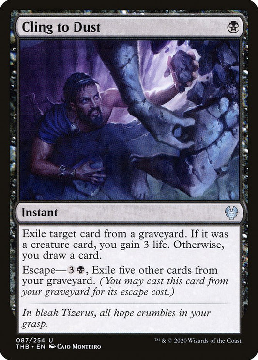 Cling to Dust [Theros Beyond Death] [Foil]
