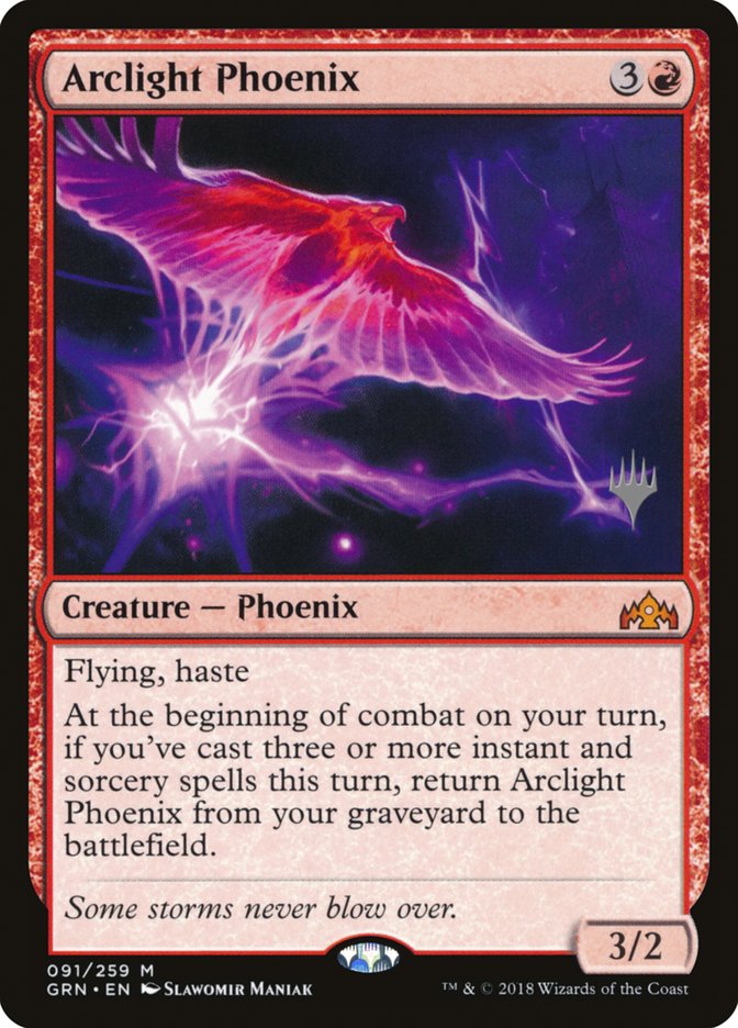 Arclight Phoenix (Promo Pack) [Guilds of Ravnica Promos] [Foil]