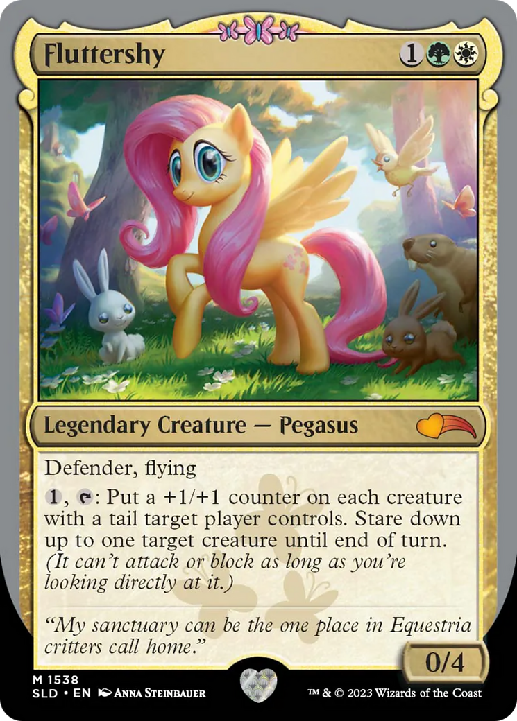 Fluttershy [Secret Lair Drop Series] [Foil]