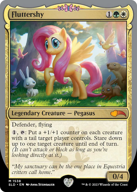 Fluttershy [Secret Lair Drop Series] [Foil]