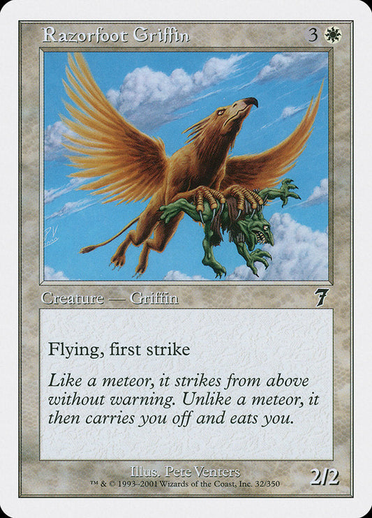 Razorfoot Griffin [Seventh Edition] [Foil]