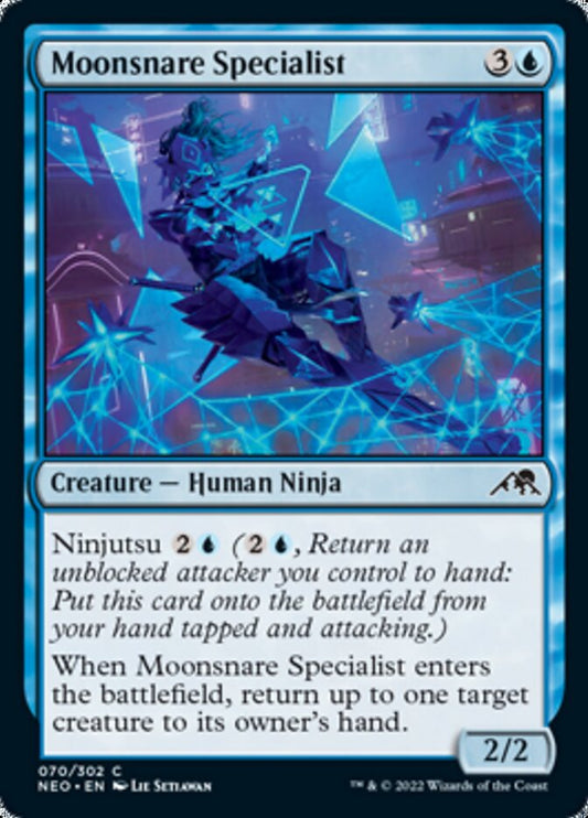 Moonsnare Specialist [Kamigawa: Neon Dynasty] [Foil]