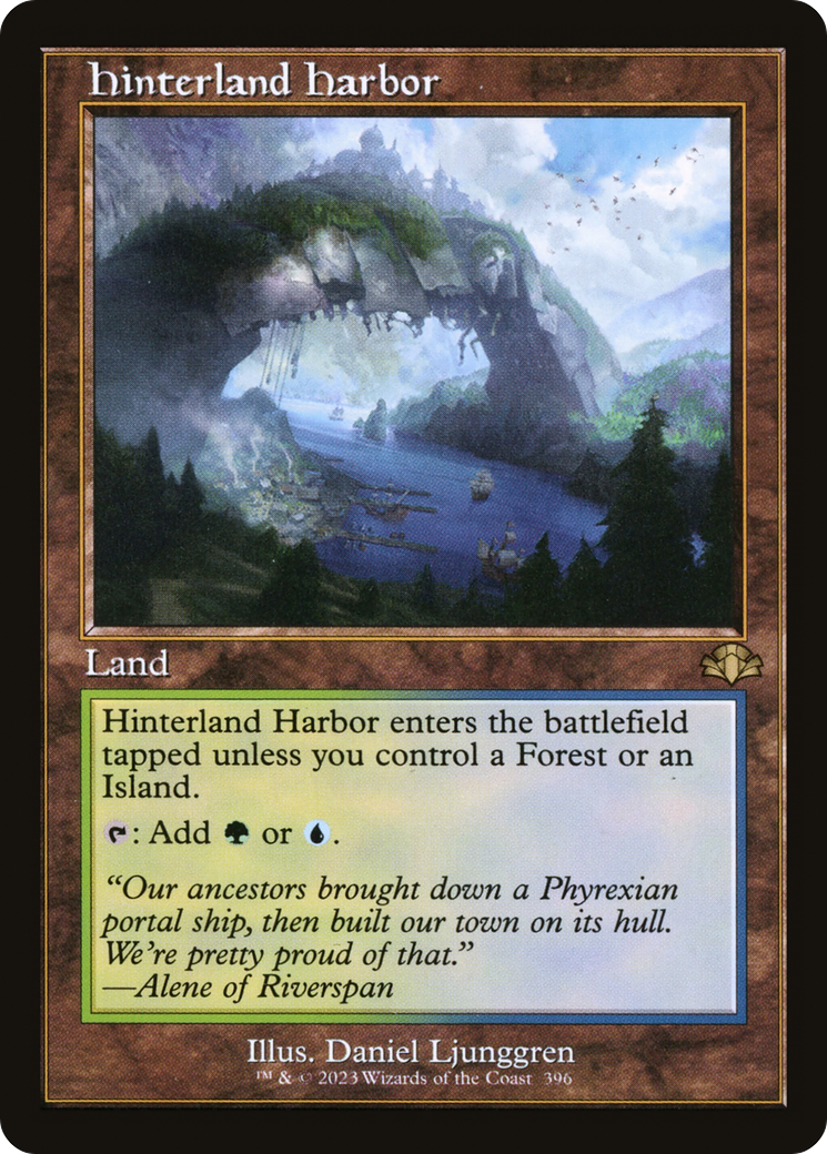 Hinterland Harbor (Retro) [Dominaria Remastered] [Foil]