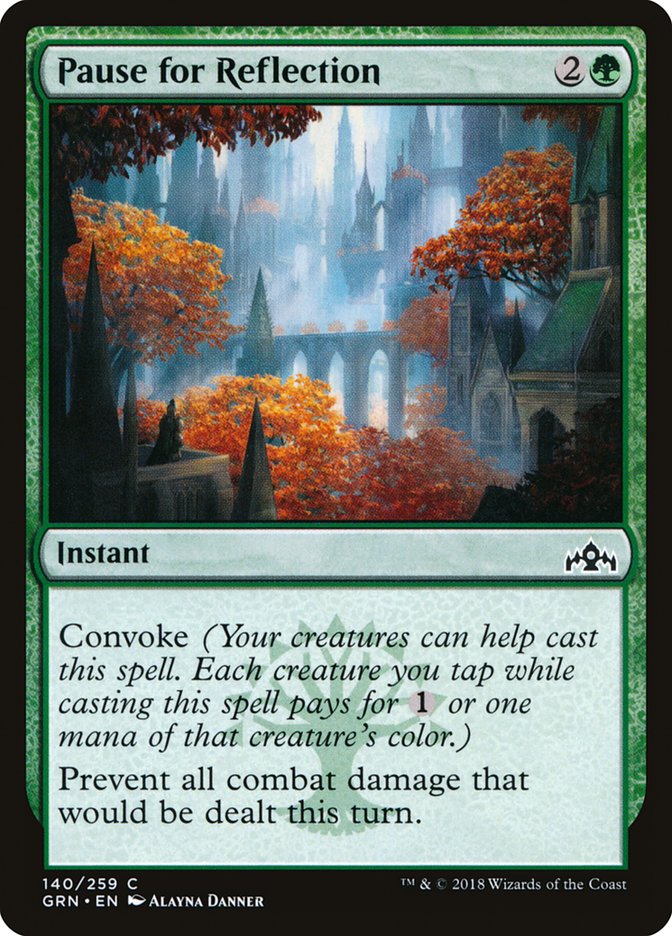 Pause for Reflection [Guilds of Ravnica] [Foil]