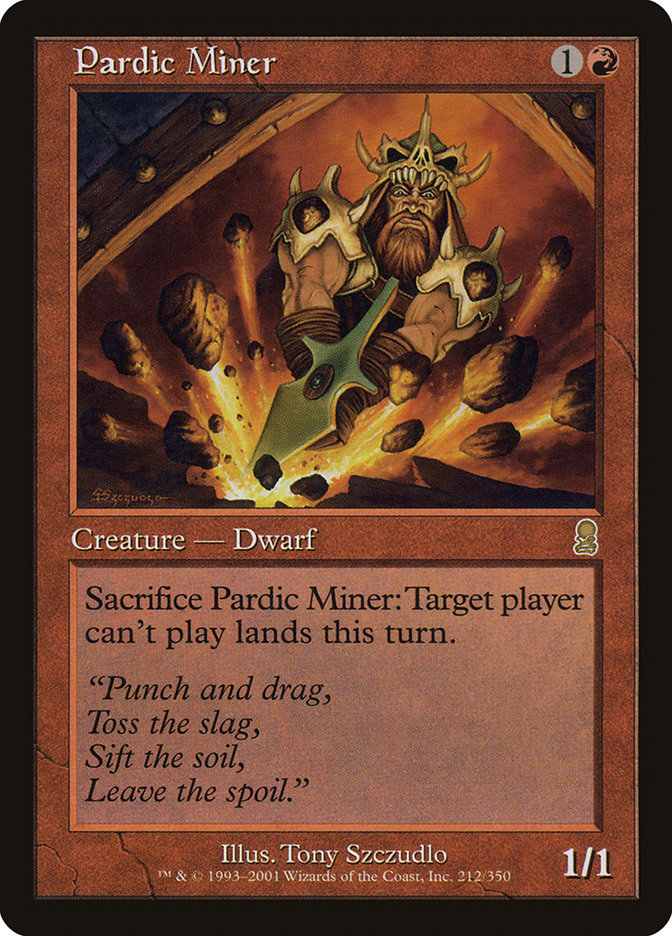 Pardic Miner [Odyssey] [Foil]