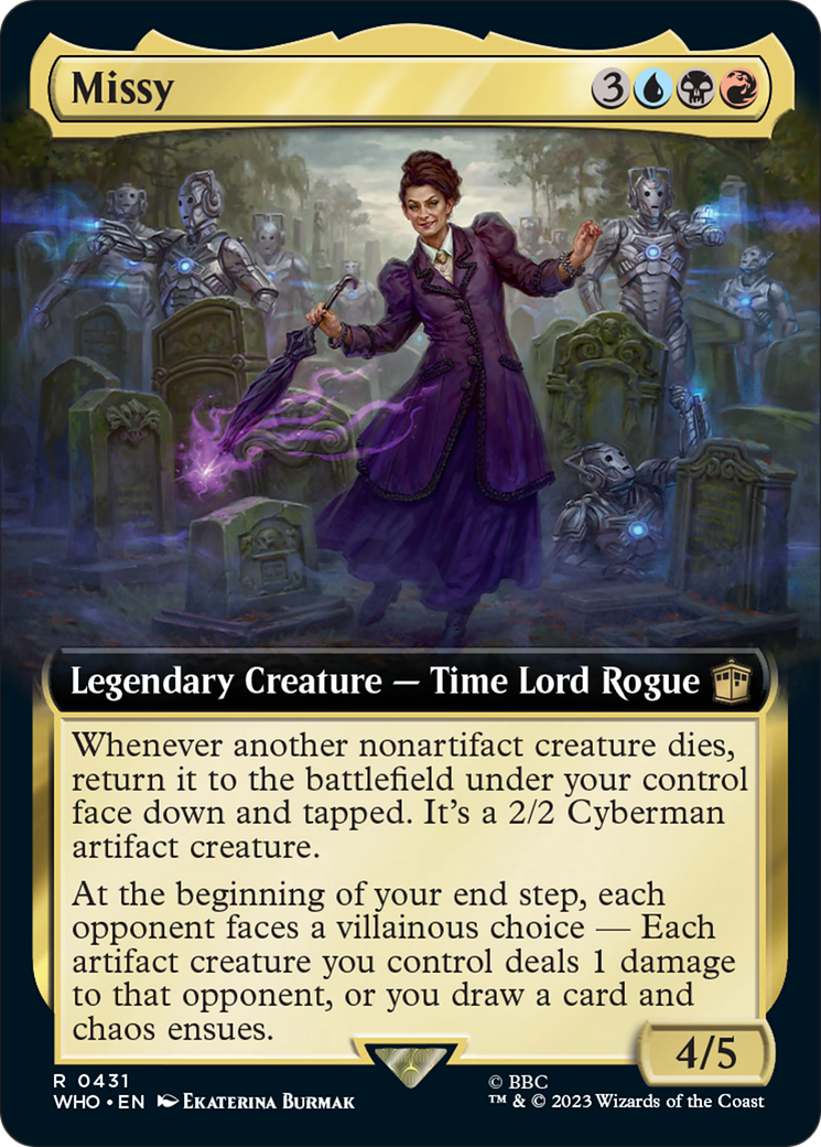Missy (Extended Art) [Doctor Who] [Foil]