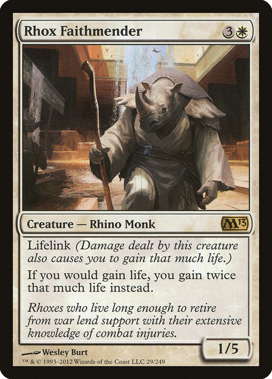 Rhox Faithmender [Core Set 2013] [Foil]