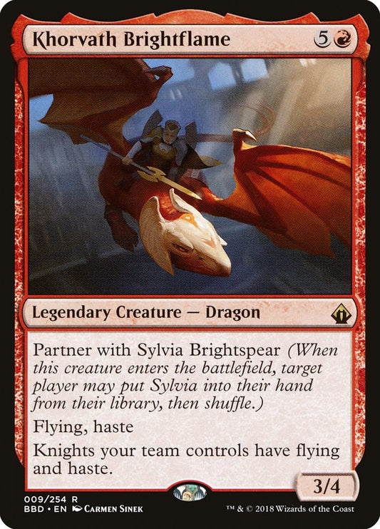 Khorvath Brightflame [Battlebond] [Foil]