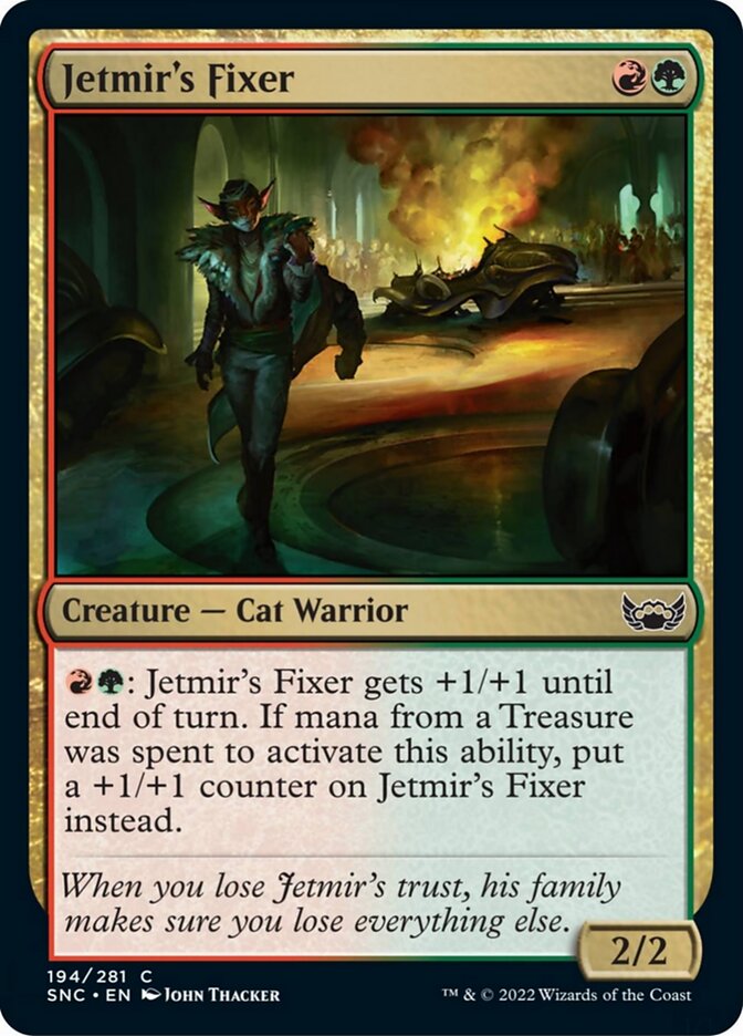Jetmir's Fixer [Streets of New Capenna] [Foil]