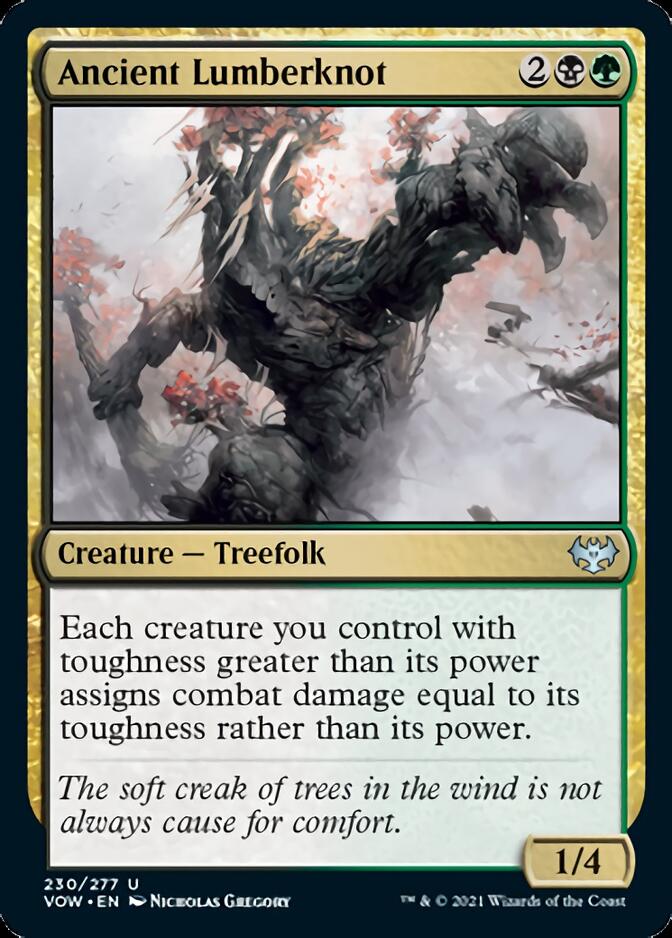 Ancient Lumberknot [Innistrad: Crimson Vow] [Foil]