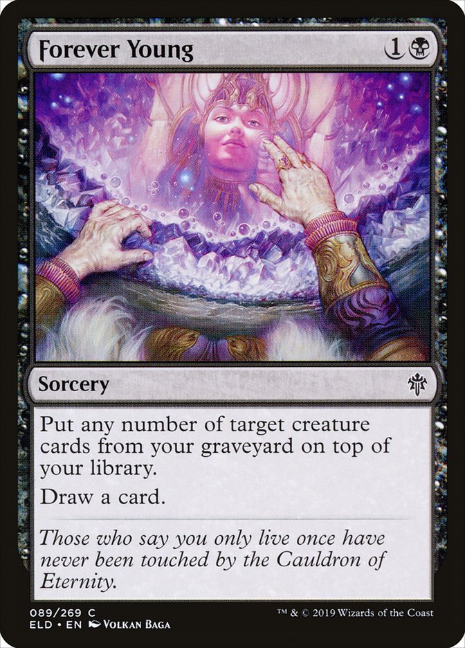 Forever Young [Throne of Eldraine] [Foil]
