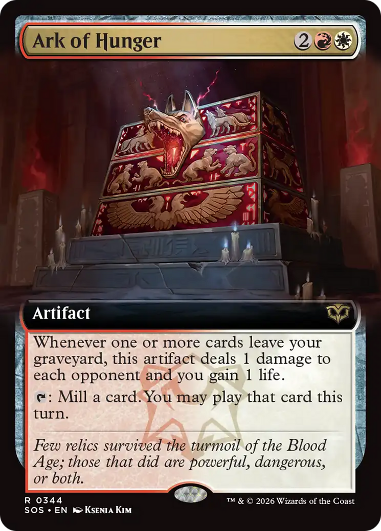 Ark of Hunger (Extended Art) [Secrets of Strixhaven] [Foil]