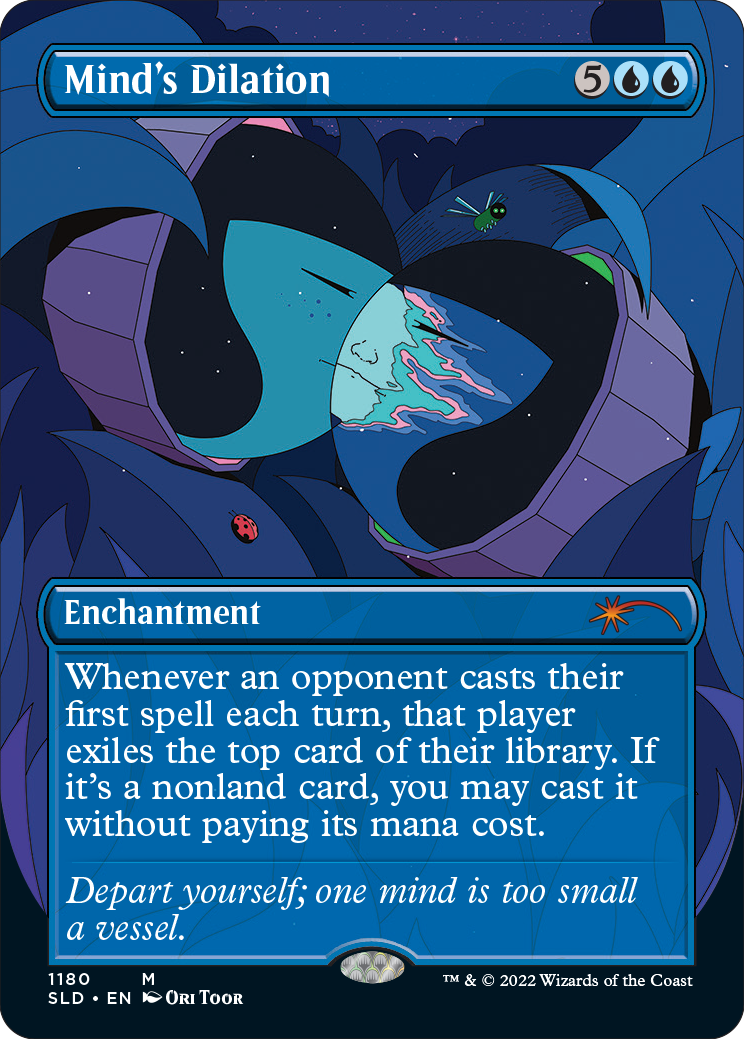 Mind's Dilation (Borderless) [Secret Lair Drop Series] [Foil]