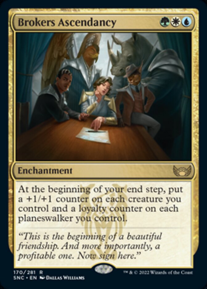 Brokers Ascendancy [Streets of New Capenna] [Foil]
