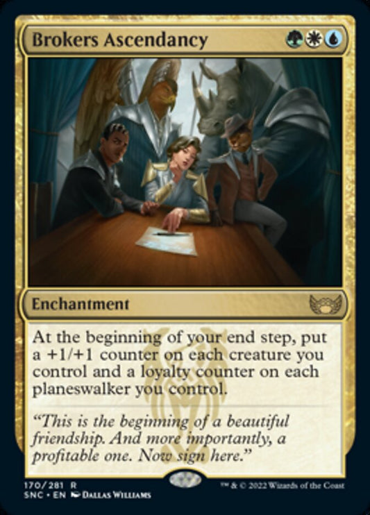Brokers Ascendancy [Streets of New Capenna] [Foil]