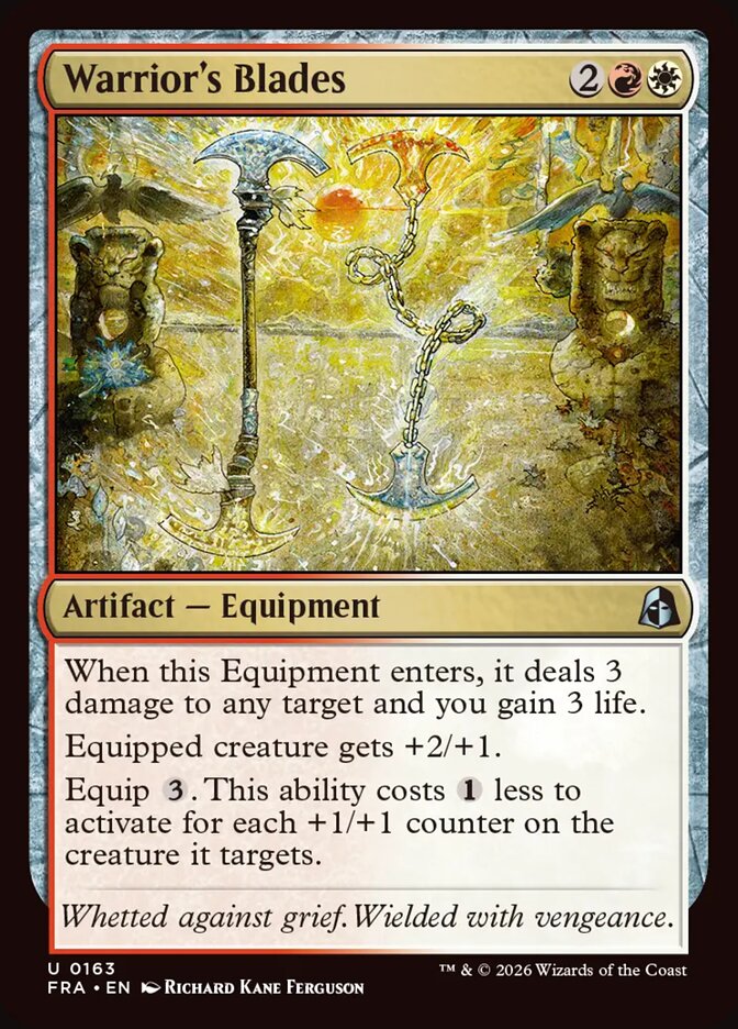 Warrior's Blades [Reality Fracture]