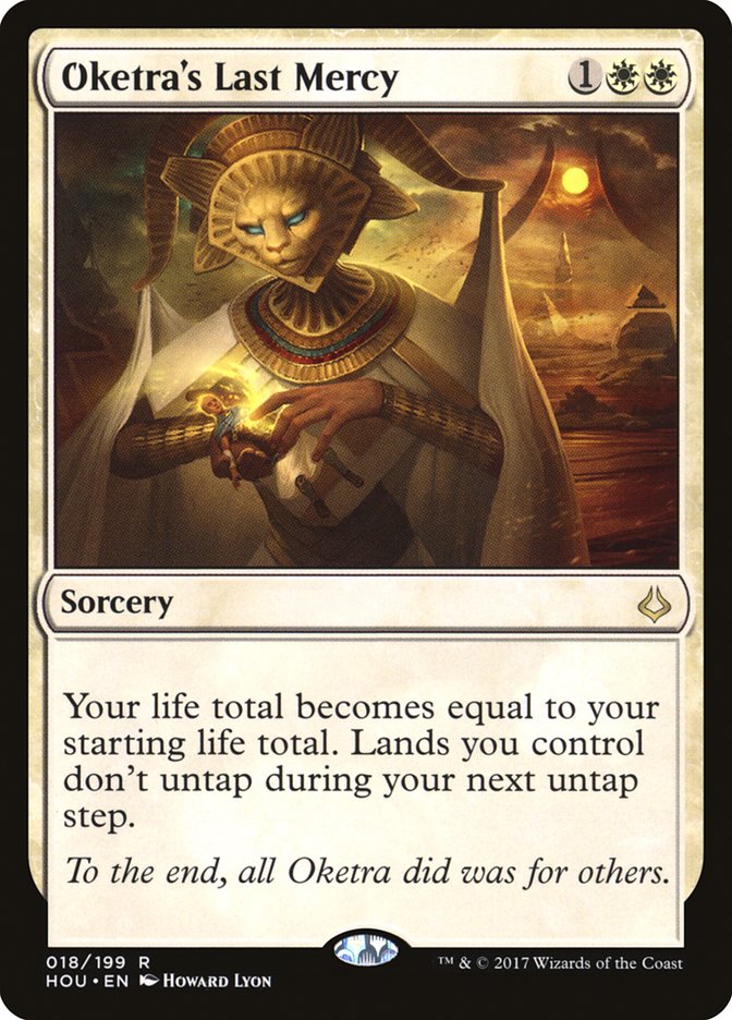 Oketra's Last Mercy [Hour of Devastation] [Foil]