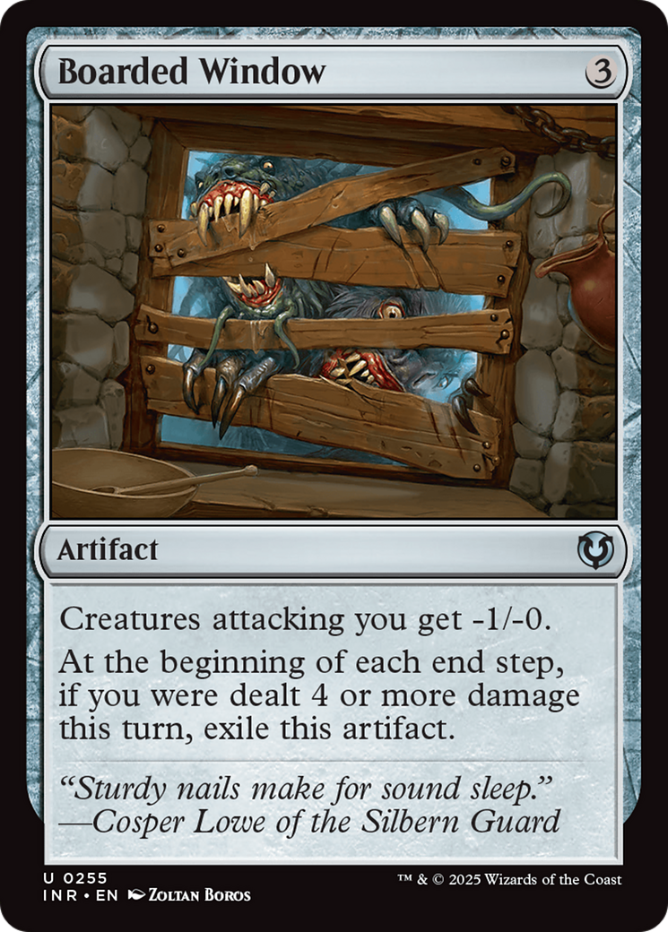 Boarded Window [Innistrad Remastered] [Foil]