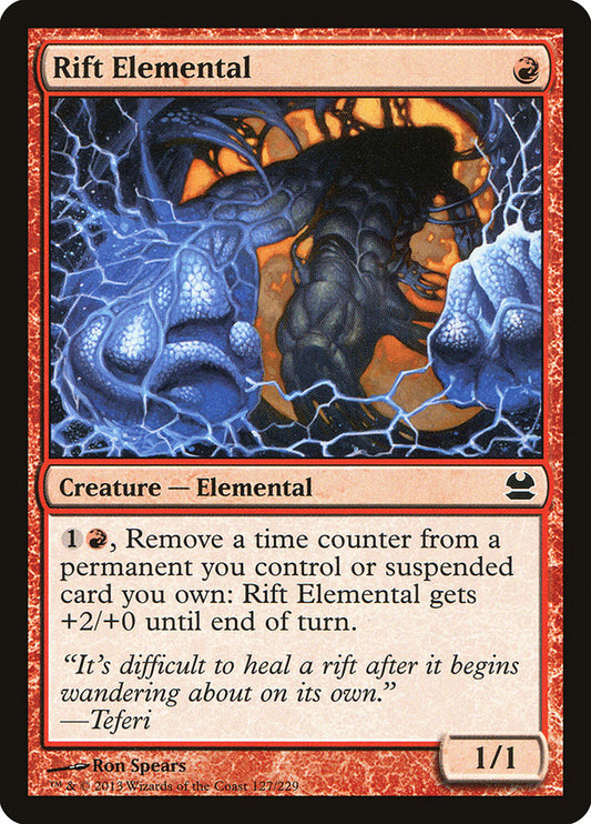 Rift Elemental [Modern Masters] [Foil]