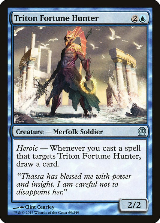 Triton Fortune Hunter [Theros] [Foil]