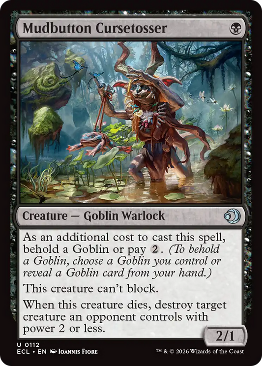 Mudbutton Cursetosser [Lorwyn Eclipsed] [Foil]