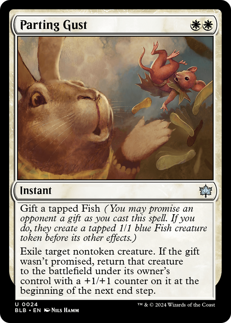 Parting Gust [Bloomburrow] [Foil]