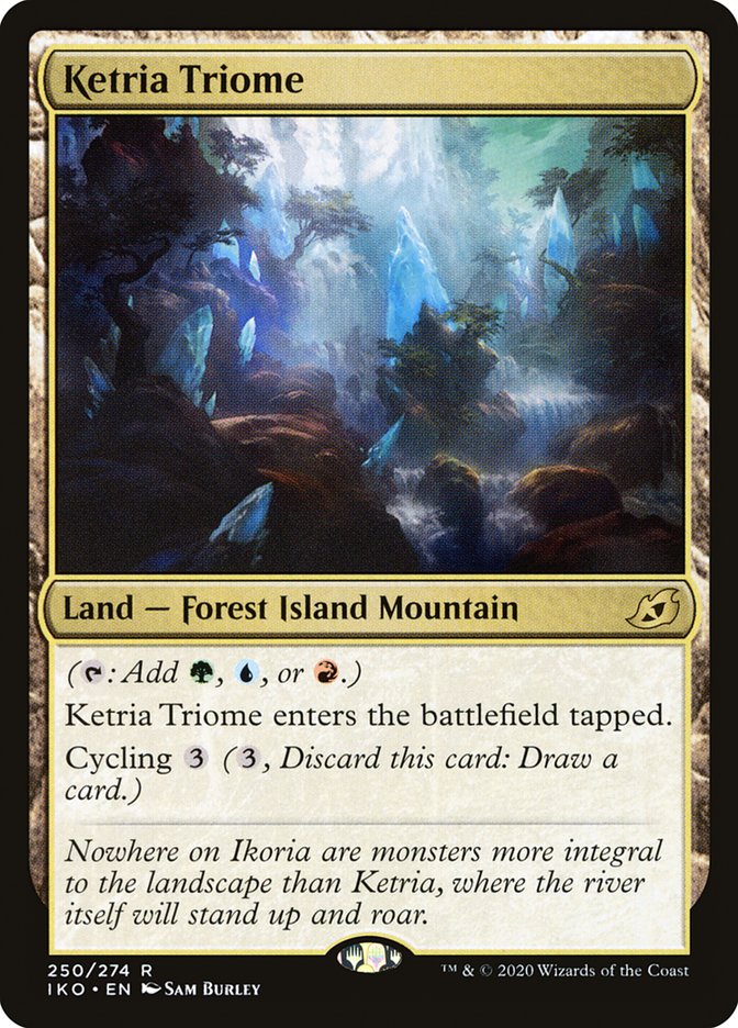 Ketria Triome [Ikoria: Lair of Behemoths] [Foil]