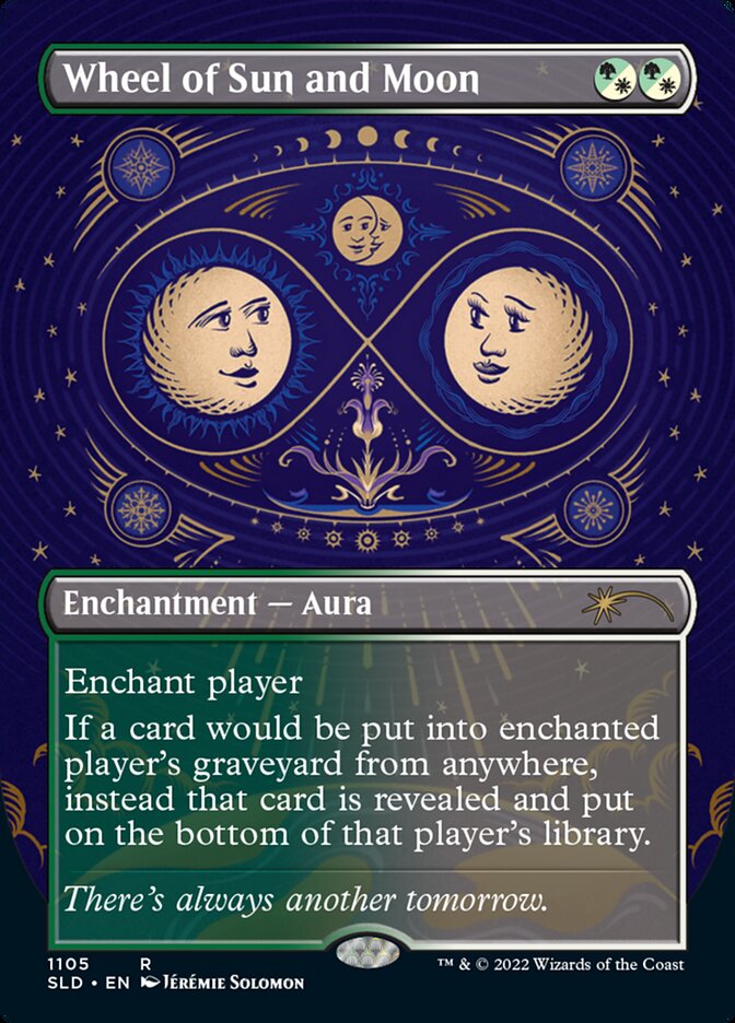 Wheel of Sun and Moon (Borderless) [Secret Lair Drop Series] [Foil]