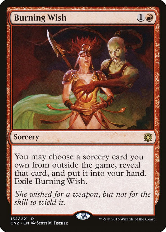 Burning Wish [Conspiracy: Take the Crown] [Foil]