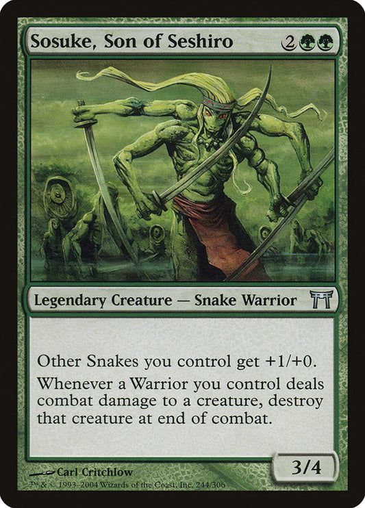 Sosuke, Son of Seshiro [Champions of Kamigawa] [Foil]