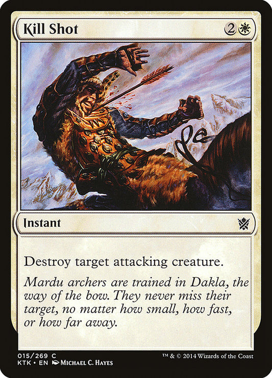 Kill Shot [Khans of Tarkir] [Foil]