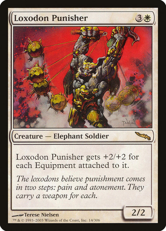 Loxodon Punisher [Mirrodin] [Foil]