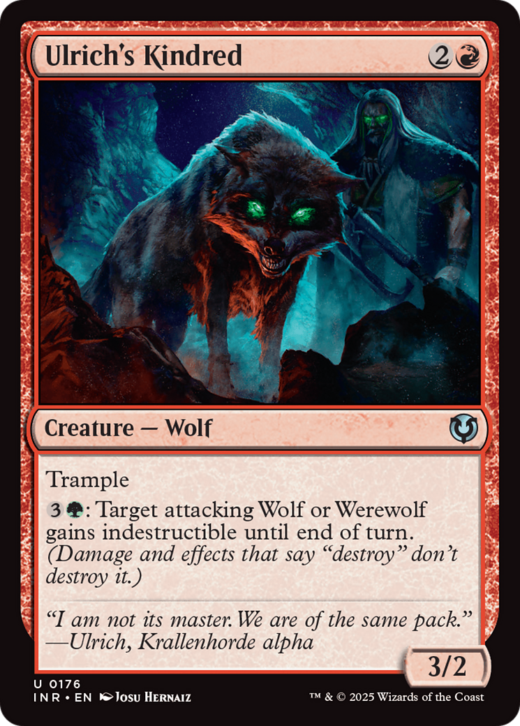 Ulrich's Kindred [Innistrad Remastered] [Foil]