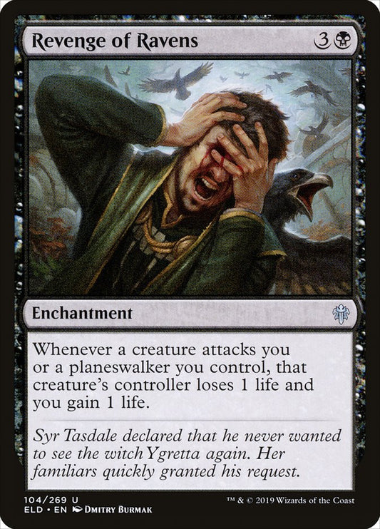 Revenge of Ravens [Throne of Eldraine] [Foil]