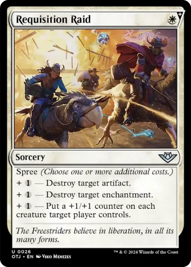 Requisition Raid [Outlaws of Thunder Junction] [Foil]