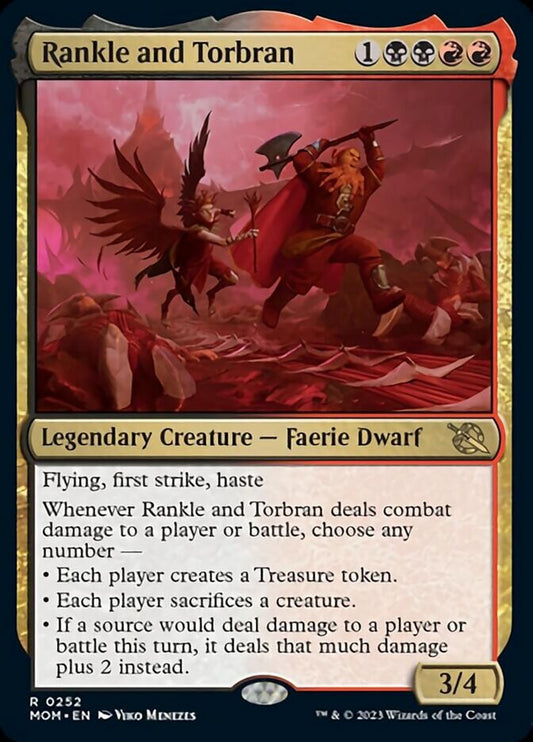 Rankle and Torbran [March of the Machine] [Foil]
